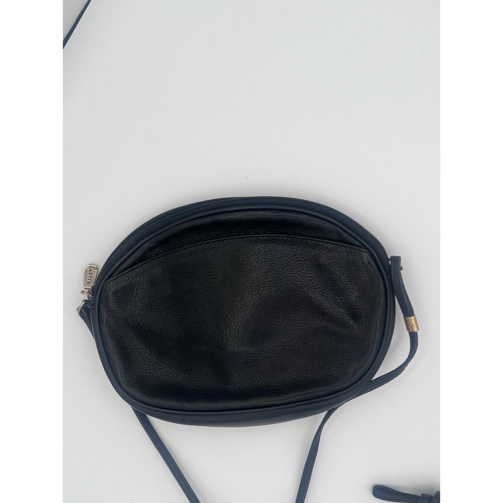 Vintage Bally Black Leather Crossbody Bag - Picture 5 of 6